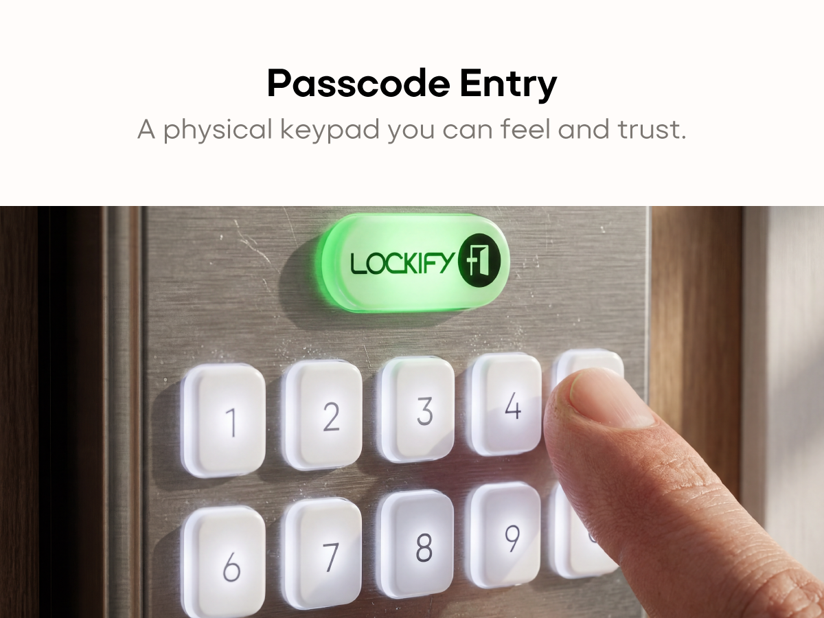 LOCKIFY Access Core Smart Fingerprint Door Lock