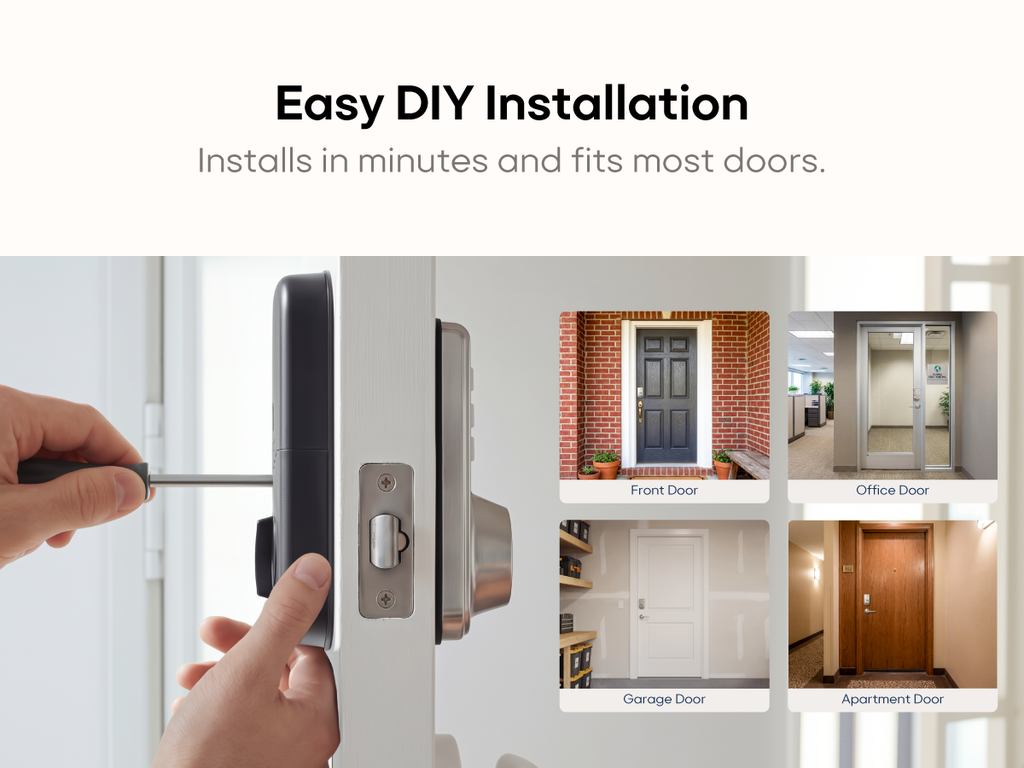 LOCKIFY Access Core Smart Fingerprint Door Lock