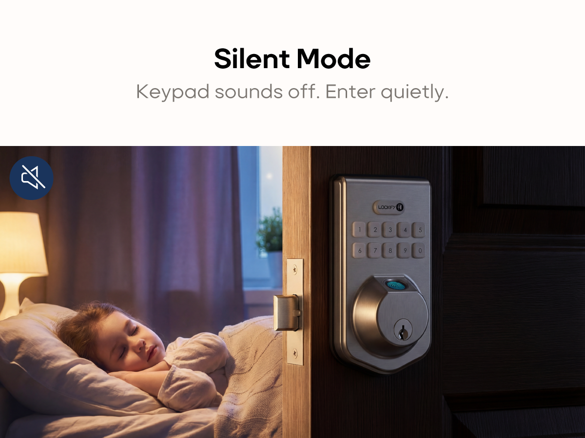 LOCKIFY Access Core Smart Fingerprint Door Lock