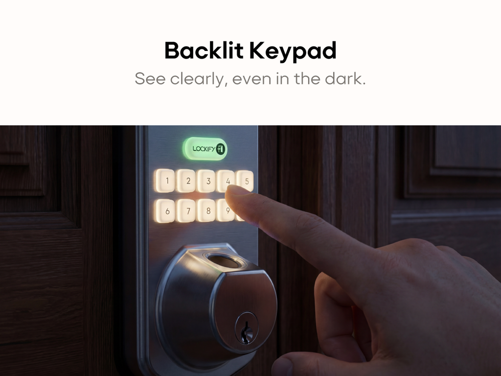 LOCKIFY Access Core Smart Fingerprint Door Lock