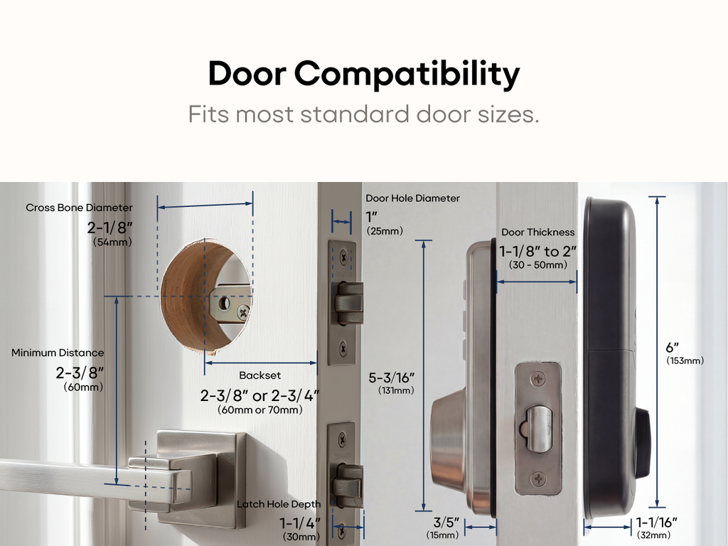 LOCKIFY Access Core Smart Fingerprint Door Lock