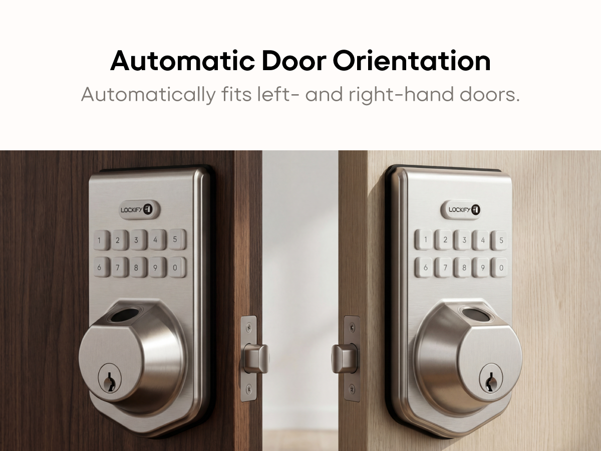 LOCKIFY Access Core Smart Fingerprint Door Lock