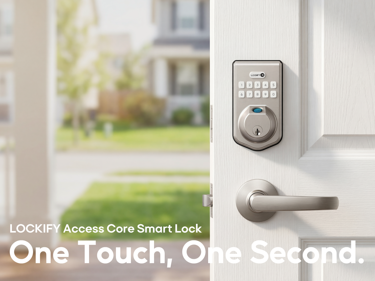 LOCKIFY Access Core Smart Fingerprint Door Lock