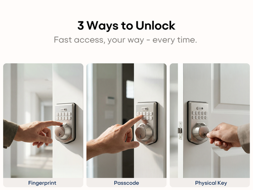 LOCKIFY Access Core Smart Fingerprint Door Lock